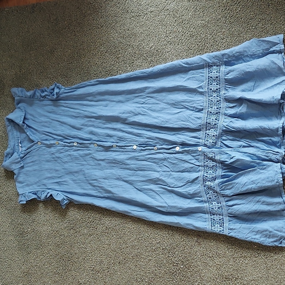 Vanessa Zani Linen Dress